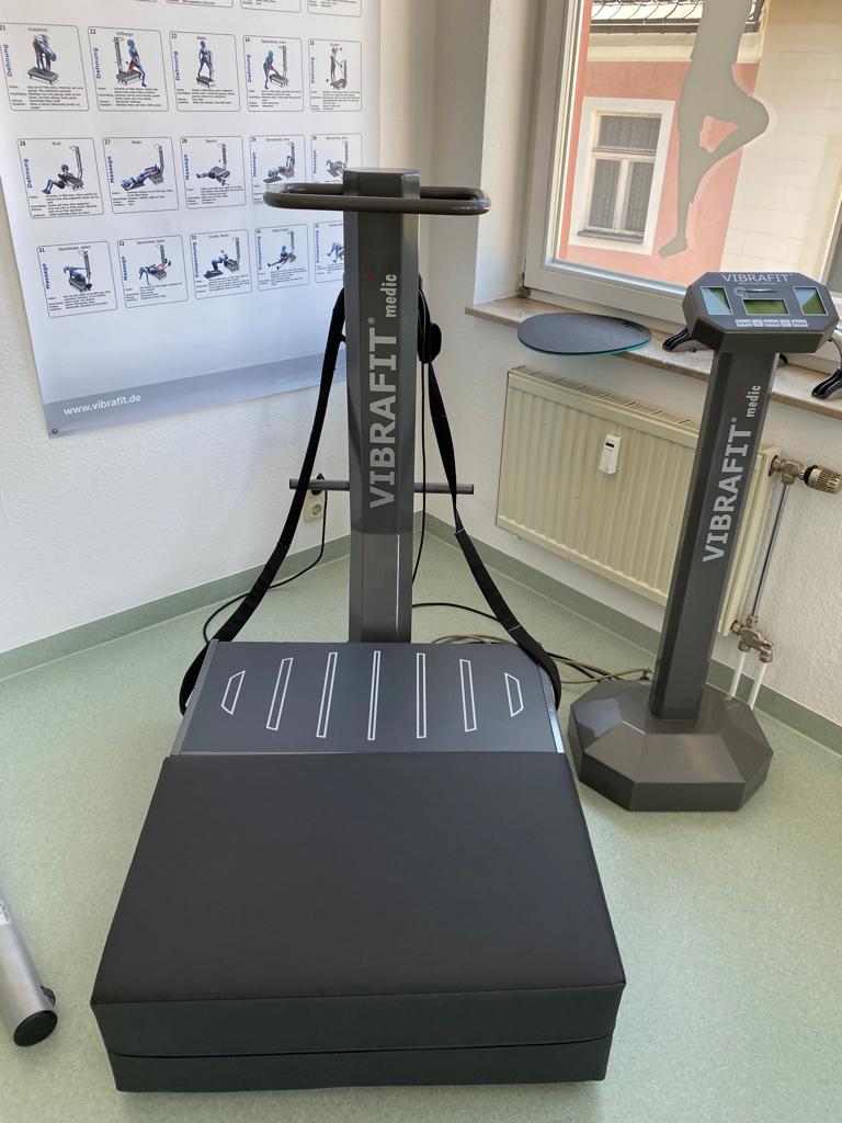 VIBRAFIT-Platte in der Praxis Annaberg-Buchholz