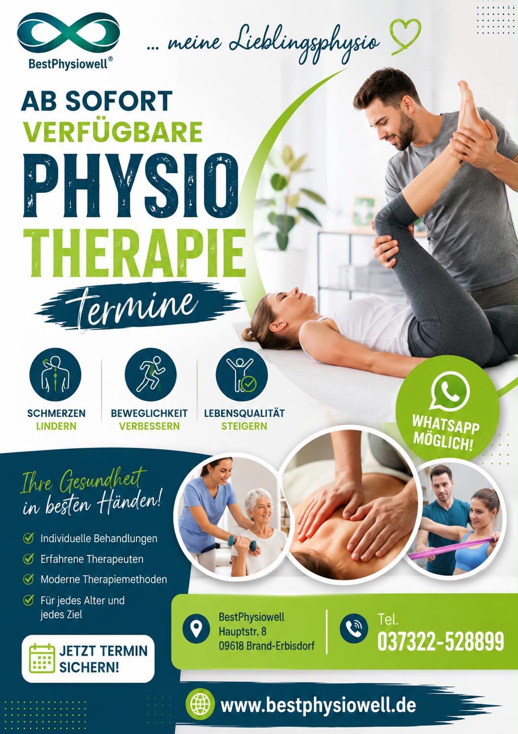 Freie Termine in der Praxis Brand-Erbisdorf